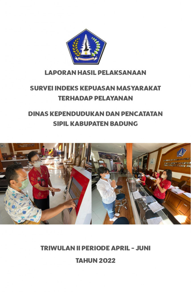 Indeks Kepuasan Masyarakat Tahun 2022 Semester 1